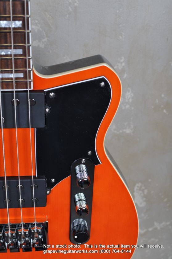 Reverend Dub King Semihollow Electric Bass Guitar  