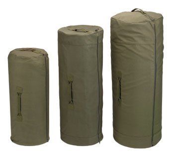 DUFFLE BAG HEAVY DUTY COTTON CANVAS ALL SIZES & COLORS  