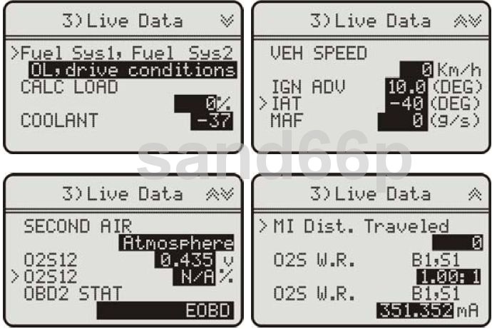 Universal Diagnostic Code Error Engine Fault Scanner  