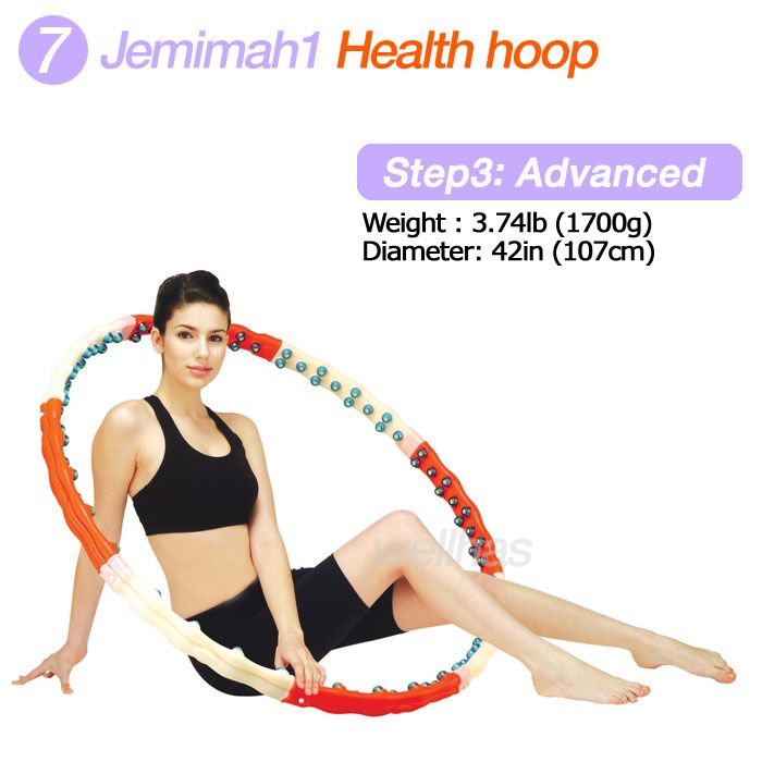 Jemimah 1 HEALTH HULA HOOP Fitness Exercise No Box  