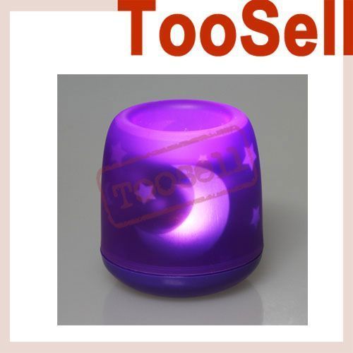   LED Electronic Flameless Light Candle Light Romantic Candle Moon Stars