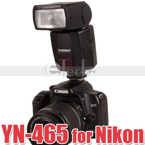 TTL Speedlite Flash Unit YN 465 for Nikon i TTL DLSR  