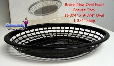 Commercial BBQ Takeout 9x12 Food Tray Baskets NEW  