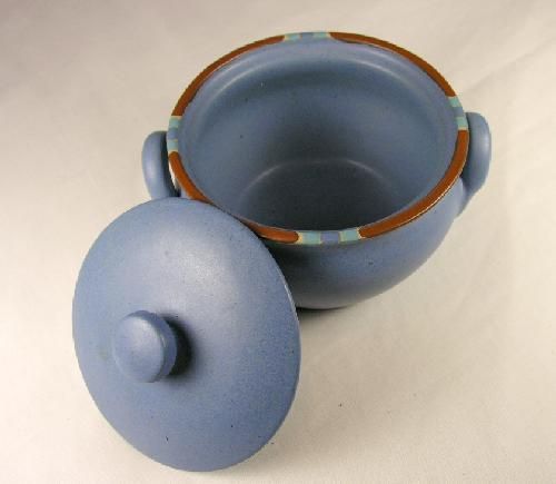 Dansk Blue Mesa French Onion Soup Bowl Portugal  