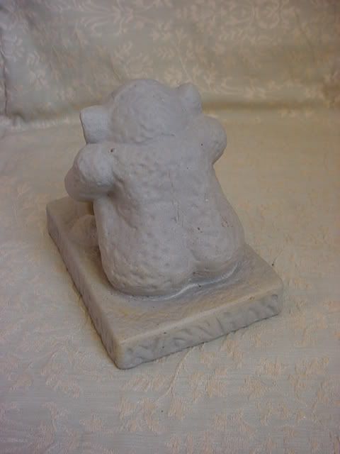 Crouching Grey Medieval Style Gargoyle Thinker Statue Figurine 