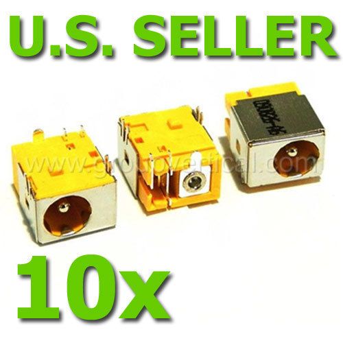 10 Pack Lot DC AC Power Jack GATEWAY MS2273 NV52 NV53  