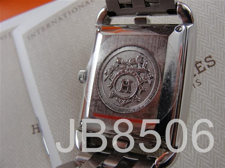 AUTH Hermes CAPE COD GM Auto Watch  