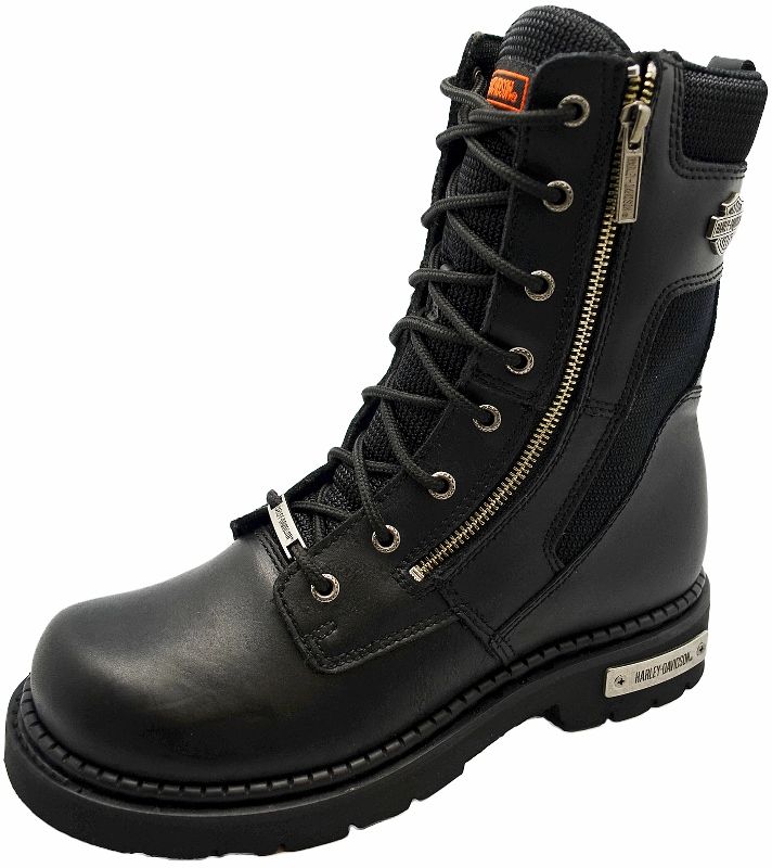 Motocicleta de Harley Davidson Paraspinna 9 que monta las botas para 