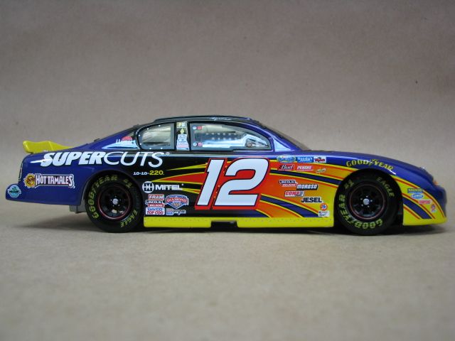 2001 Action #12 Kerry Earnhardt 1/24 Diecast stock car  