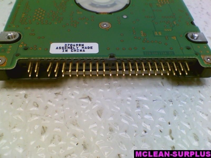 Hitachi Travelstar Hard Drive IDE 30GB IC25N030ATMR04 0 *TESTED 