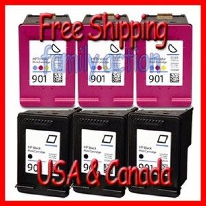 pk HP 901 Black & Color Hp901 ink CC653 CC656 Hp 901  