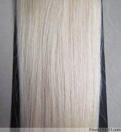 20 Human Hair Extension Nail Tip 100S 0.5g/S Blond #60  