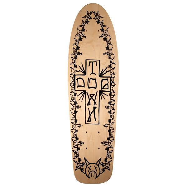 DOGTOWN True Skool Locker MINI Board Skateboard DECK 7 X 24.5  