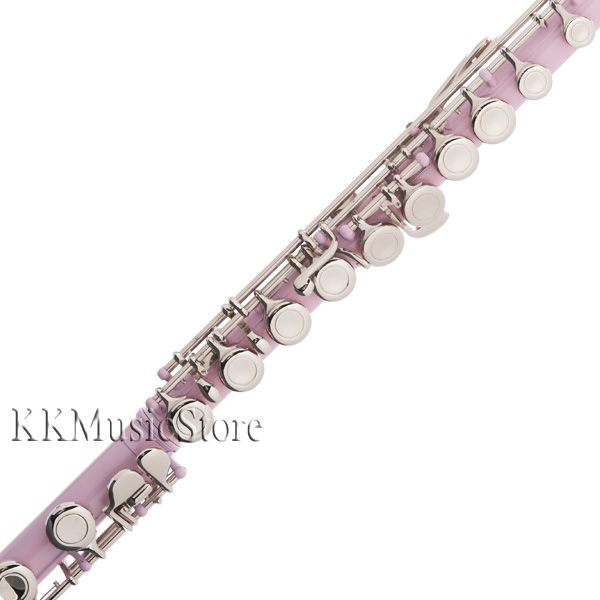 NEW MENDINI PINK LACQUER C FLUTE Split E+CARE KIT+GIFT  