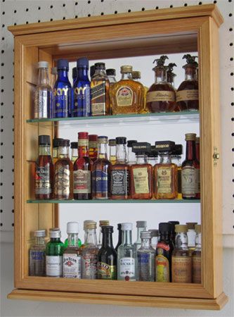   Miniature Liquor bottles for demonstration ( Miniature bottles NOT