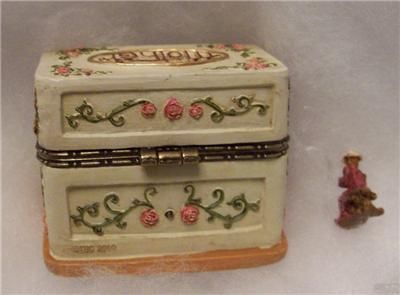 BOYDS TREASURE BOX, MOMMAS BOX OF JEWELS W/ HATTIE, 1E  