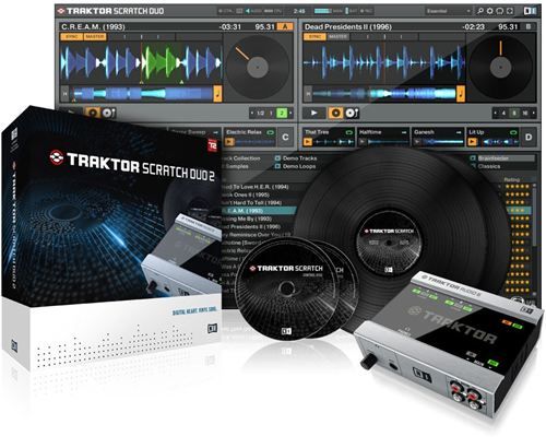 Native Instruments Traktor Scratch Duo 2 Digital Vinly System 