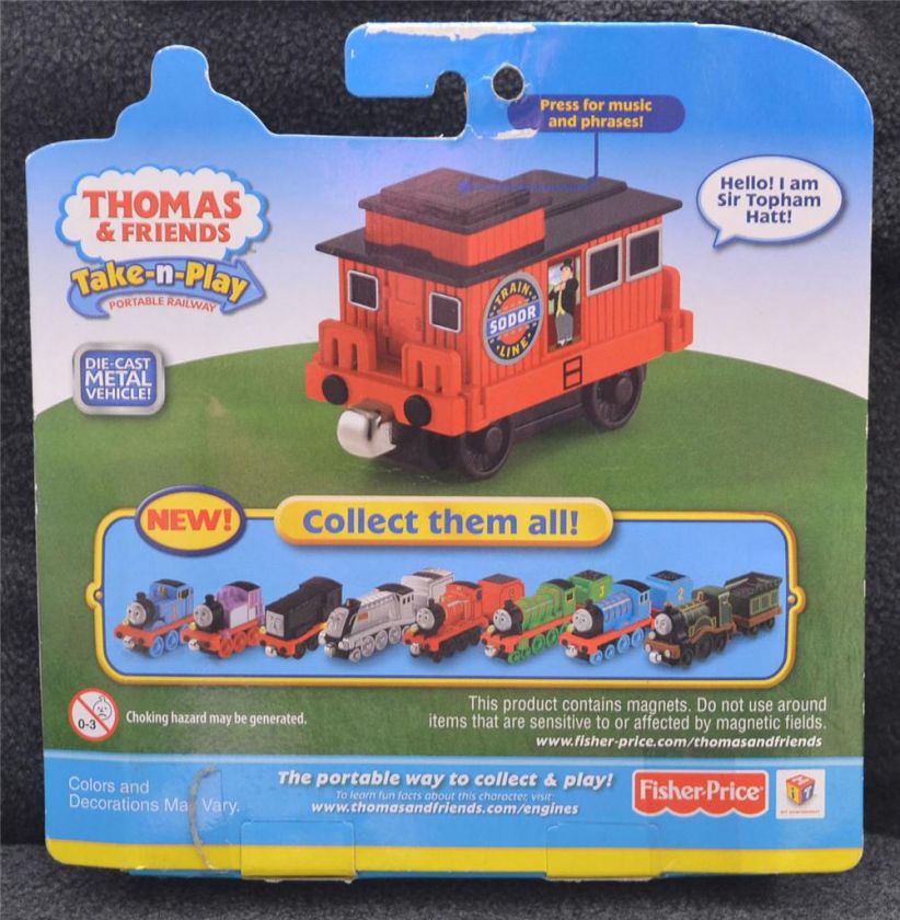   Thomas & Friends Take N Play Talking Sir Topham Hatts Musical Caboose