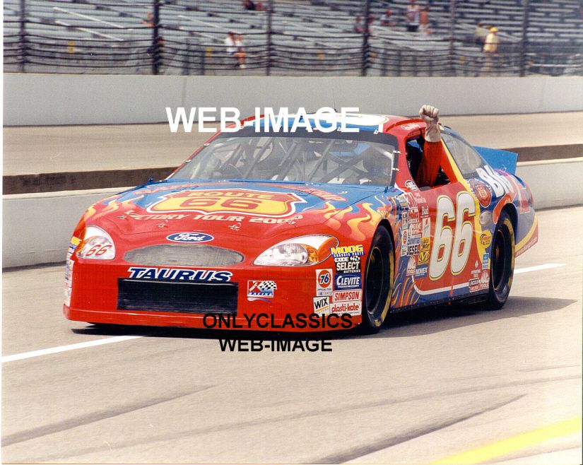 DARRELL WALTRIP  INDY BRICKYARD  ROUTE 66  NASCAR PHOTO  