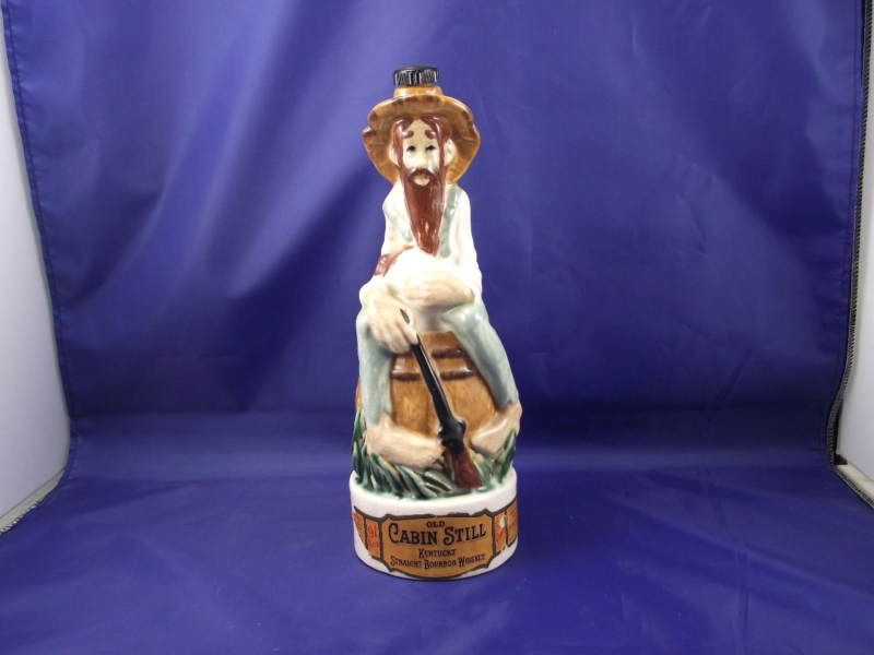 Vintage D 379 139 Old Cabin Still Hillbilly Decanter  