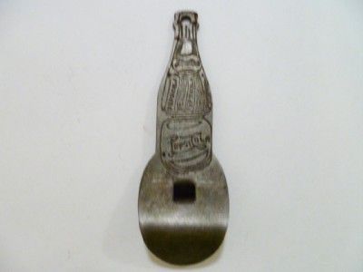 STEEL PEPSI BOTTLE SHAPED OPENER KEY CHAIN BEER SODA OPENER  