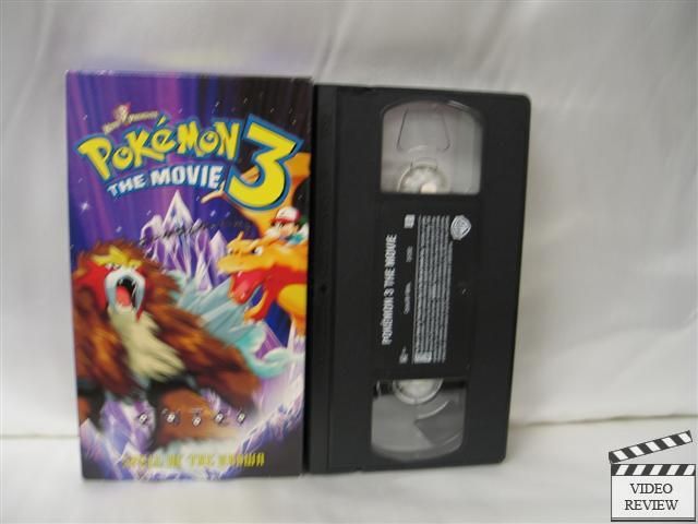 Pokemon The Movie 3 Spell of the Unown VHS  