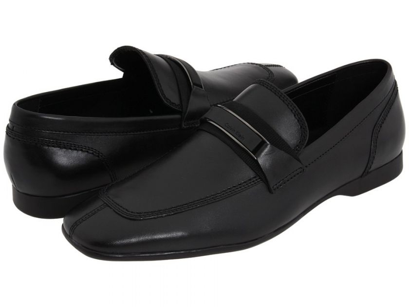 Calvin Klein Mens Dress Shoes Sean Black F0168 NEW  