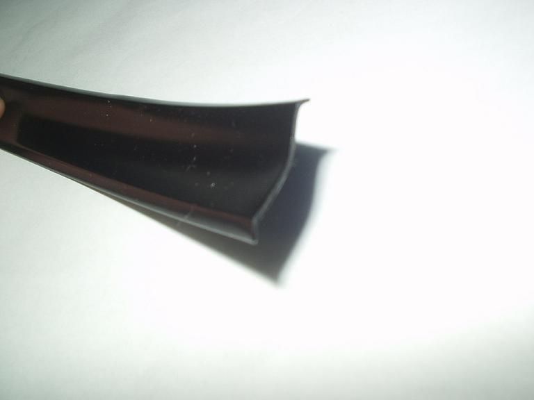 Black Vinyl Trim Molding Insert 50 ft. Trailer RV  