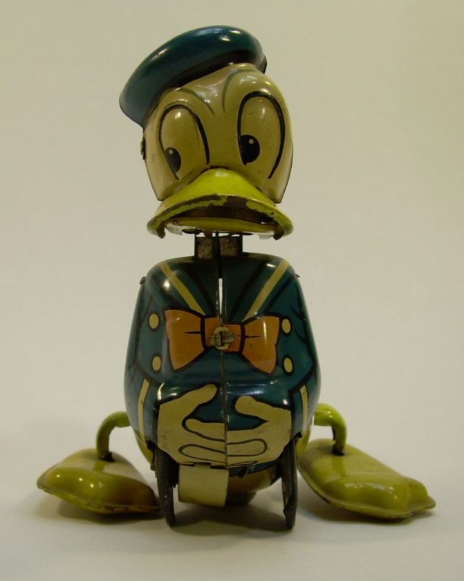 Vintage Chein Tin Litho Busy Mike See Saw Sand Toy 30s  