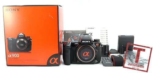 S2074 Sony Alpha DSLR A900 FULL Frame Body+Battery+Gifts+1Year 