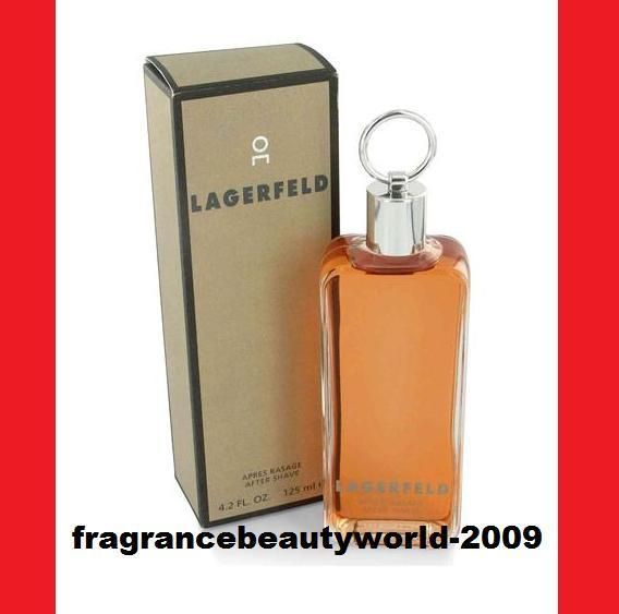   LAGERFELD MAN COLOGNE 4.2 OZ 125 ML EDT SPRAY NIB SEALED  