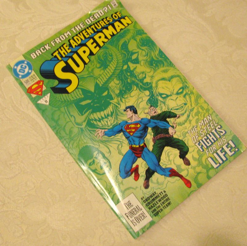 DC Comics 500 Superman Back From The Dead 11 June 1993  