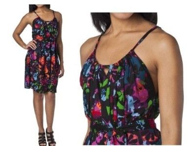 THAKOON for Target CYBER FLORAL Cinch Dress Size SMALL  