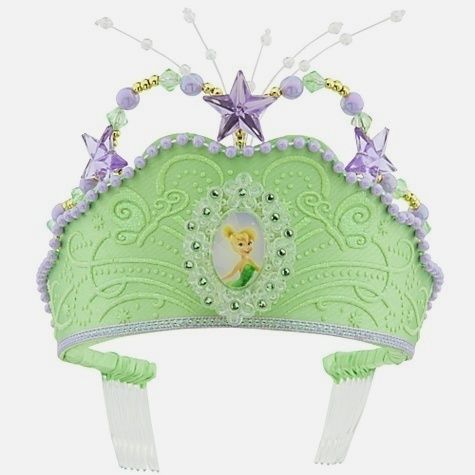  TINKERBELL CROWN Glow in Dark Costume NEW  