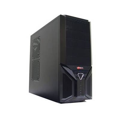   CS1202BK All Black Optimus II SOHO ATX Mid Tower / Computer Case