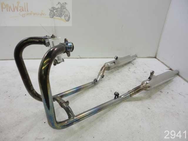 01 Triumph Bonneville 790 STAINTUNE EXHAUST MUFFLER SYSTEM  