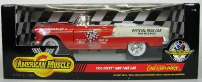 1955 Chevrolet Convertible Indy Pace Car 118 Ertl  