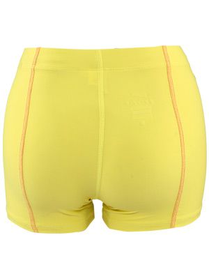 NIKE RUNNING SHORTS GYM PINK YELLOW BLACK DRI FIT YOGA PILATES SHORTS 